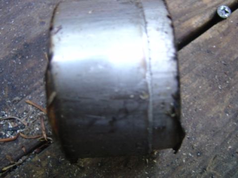 1986 Ford Bronco - The OD of the pipe through the bend radius is slightly smaller than the ID of the pipe through the straight section.