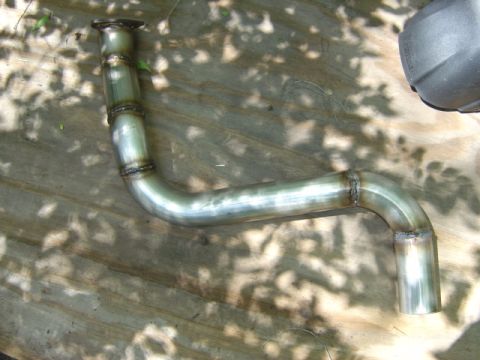 1986 Ford Bronco - Pipe from drivers side collector to the cat.