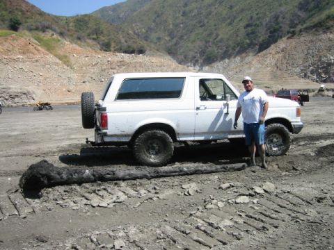 1990 Ford Bronco - Me after with tree
