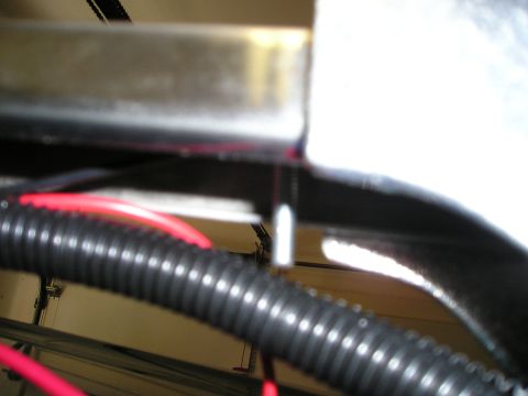 1996 Ford Bronco - Close-up view of electrical wiring and metal components, with a watermark for www.supermotors.net visible.