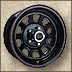 1984 Ford Bronco - The wheels I want to go with now 15X10 american racing Black-out