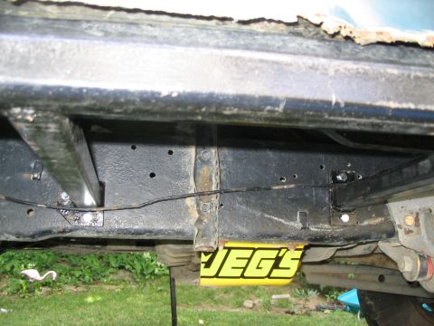 1986 Ford Bronco - Stainless 3/8 bolts with 1.5" washers behind