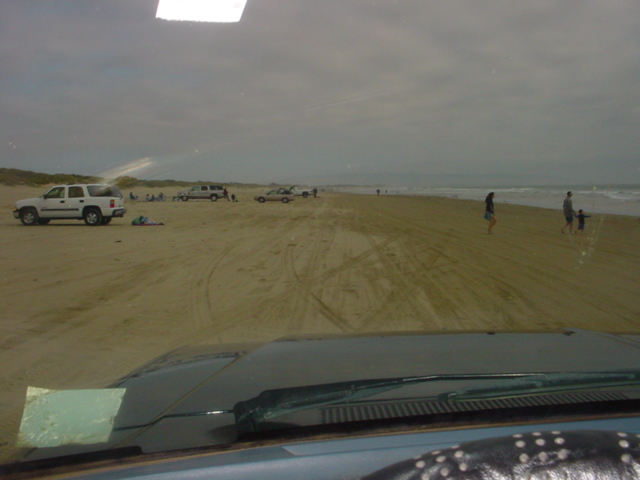 Entry of the beach