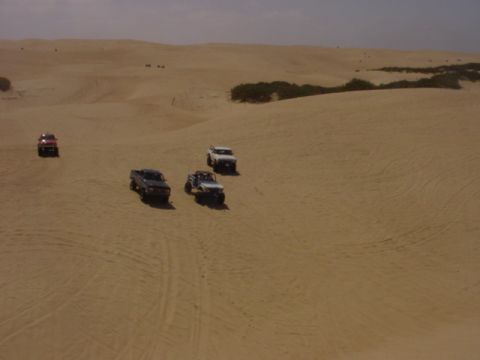 1988 Ford Bronco - At the bottom of a dune