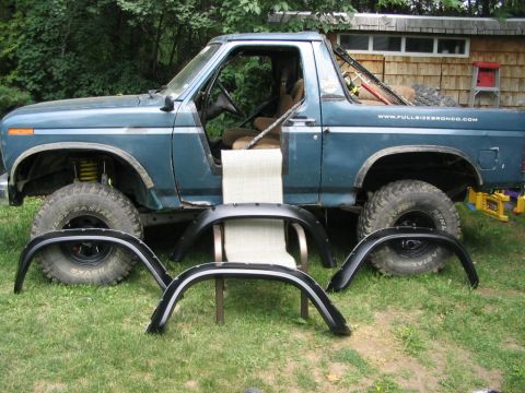1986 Ford Bronco - all of them