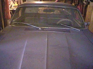 1968 Ford Ranchero - The front of a 1968 Ford Ranchero is shown, parked indoors with a Supermotors.net watermark.