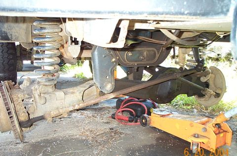 1986 Ford Bronco - All the TTB bracketry will be gone tomorrow!