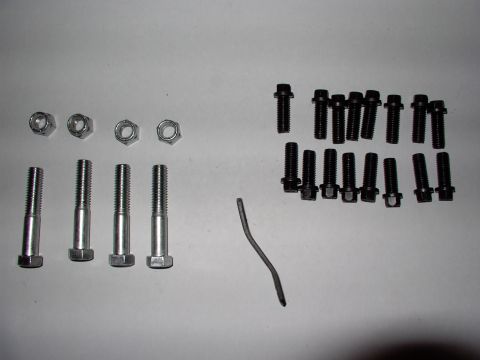 1986 Ford Bronco - This is the hardware Summit sends with the cardboard header gaskets.