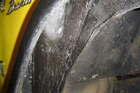 1974 Ford Bronco - pass inner fender