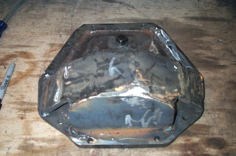 1978 Ford Bronco - More support added and some grinding on it.