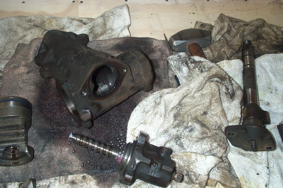 This is the reason for going to hydro assist.  I was going thru the last part of the Gate Keeper on the Rubicon trail when I heard a slight pop.  Well the ram broke, could not turn left.  Swapped in my spare box and all the steel shavings in the lines took out the pump.  so I had manual steering.  Not easy steering 38.5x14.5 swampers.
