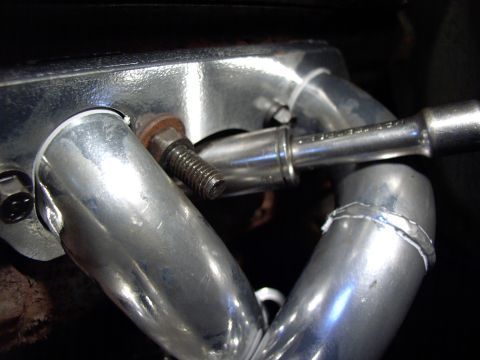 1986 Ford Bronco - This is supposedly the toughest to get to plug on the driver's side, with most shorty headers. An 86er like me never had it so good ! Note…