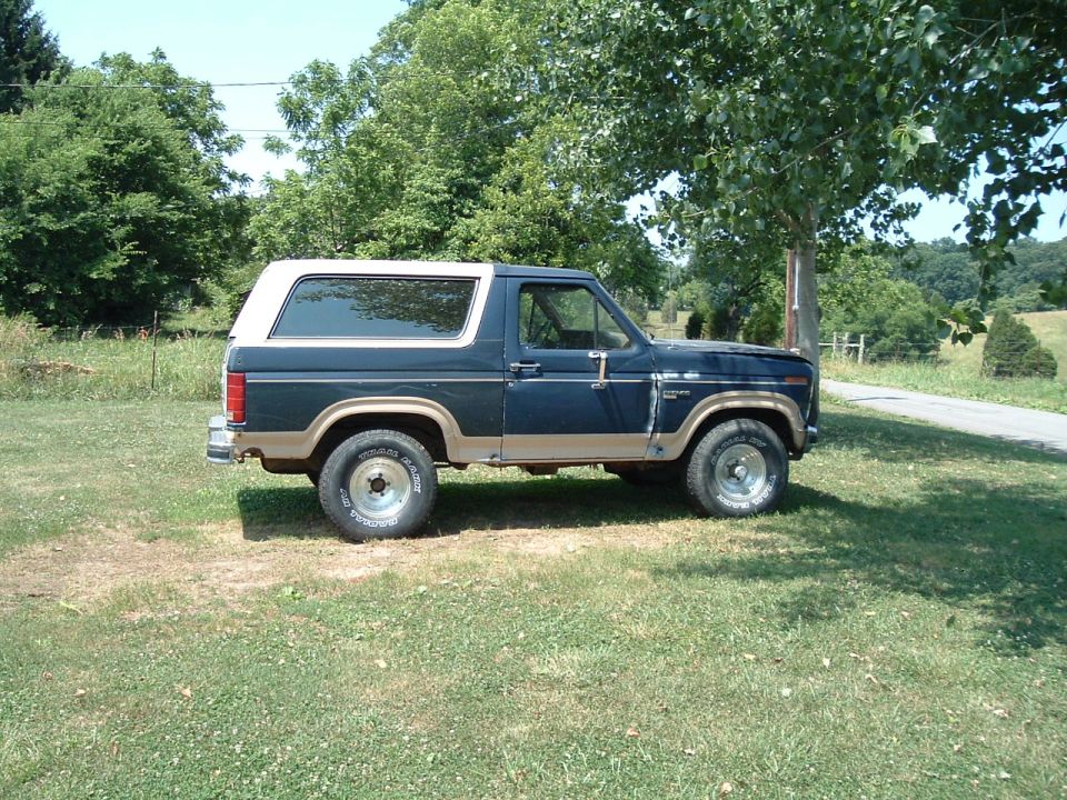 1986 Ford Bronco “trouble”
