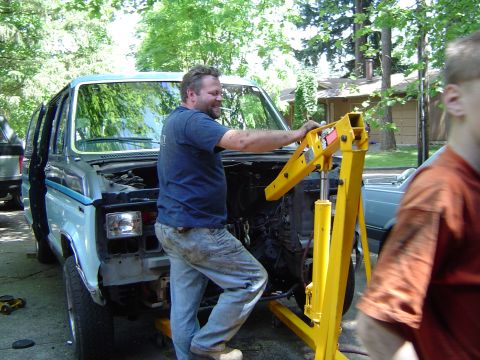1989 Ford Bronco - Todd is happy to get this done