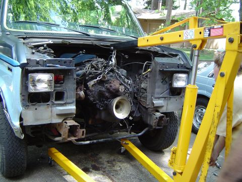 1989 Ford Bronco - Coming forward