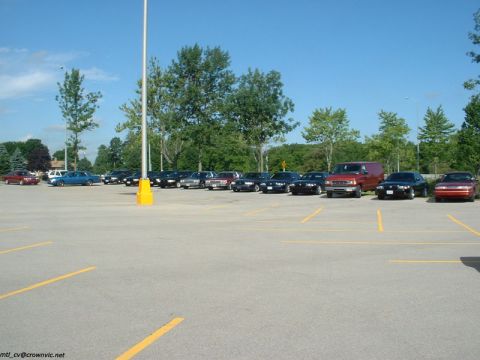2000 Ford Crown Victoria - Morning tour cars.