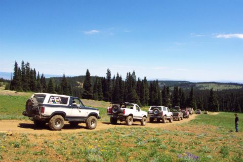 1996 Ford Bronco - One Our Way to Moon Rocks & Funny Rocks Saturday Afternoon. (6/26/2004)