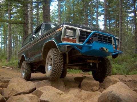 winch bumper&wheeling - 1978 Ford Bronco