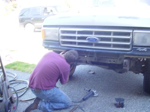 1987 Ford Bronco - jared taking a stab at the Mig