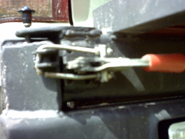 Back to the drawing board with the latch.