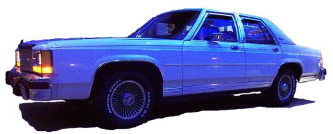 1985 Ford LTD Crown Victoria “babycakes”