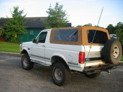 1992 Ford Bronco - STC soft top on my Bronco right after I first got it.