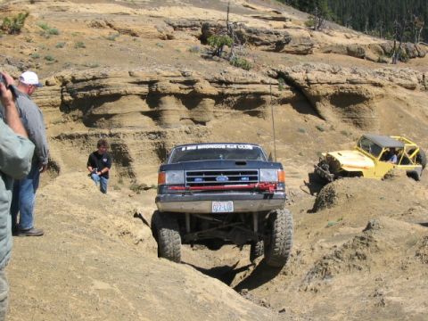 1995 Ford Bronco - Mike (Meixter) on another section of moon rocks.