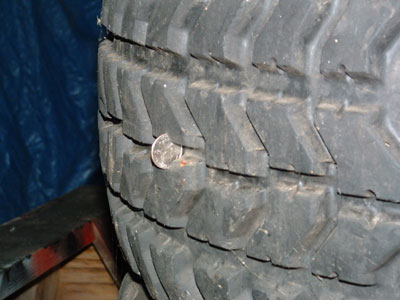 1995 Ford Bronco - 33x12.5x15r Goodyear MTs