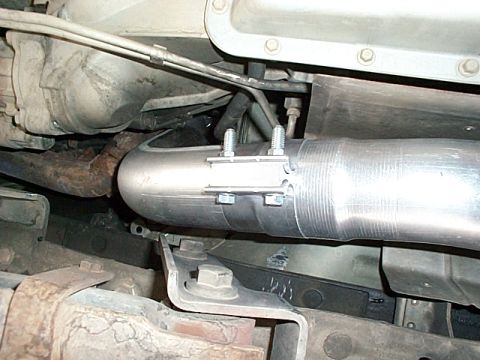 1999 Ford F-250 - 3.5" down pipe