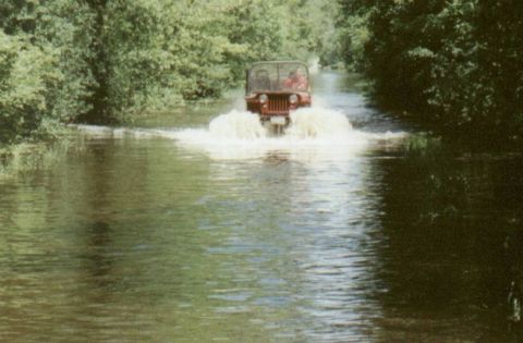 1980 Ford Bronco - Wave making fun!