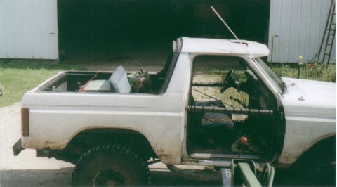 1980 Ford Bronco - Doors off, top off; seems logical. I've owned the truck 8 years, first time I removed the top.