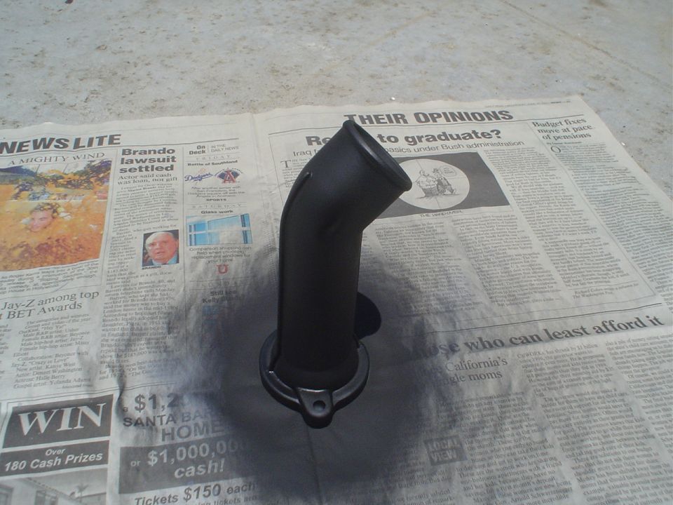 5 coats of specialty 1200 degree engine paint.