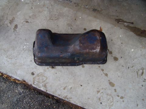 1967 Ford Bronco - This oil pan is for sale, but it is not a 1967 Ford Bronco.