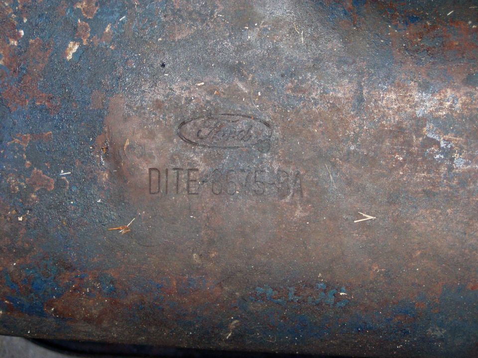 Ford part with DITE-3675-BA casting numbers