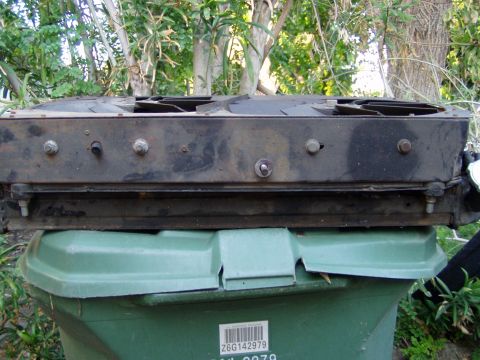 1985 Ford Bronco - This is a radiator fan shroud, not a 1985 Ford Bronco.