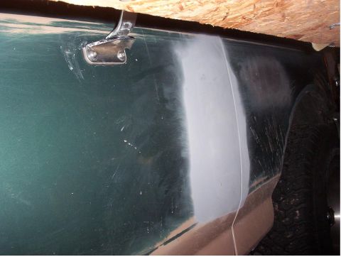 1989 Ford Bronco - no dent on door