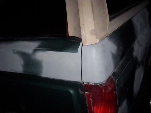 1989 Ford Bronco - no spair tire carrier holes and no wierd dent