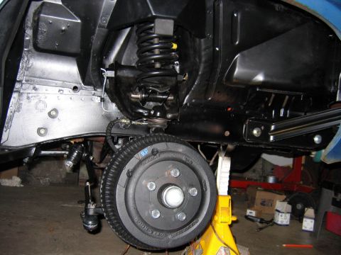 1971 Ford Ranchero - Here you see a completely restored wheel well. It'll never look this good again.