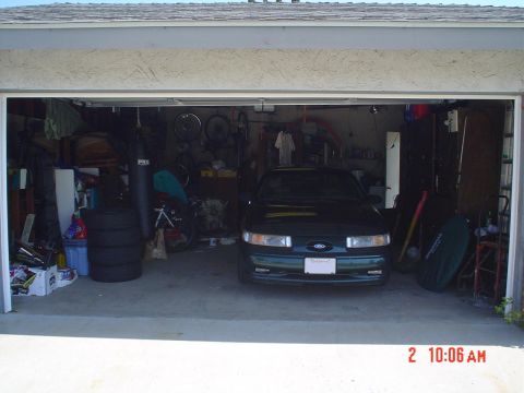 1993 Ford Taurus - SHO is now in storage AKA the Garage.