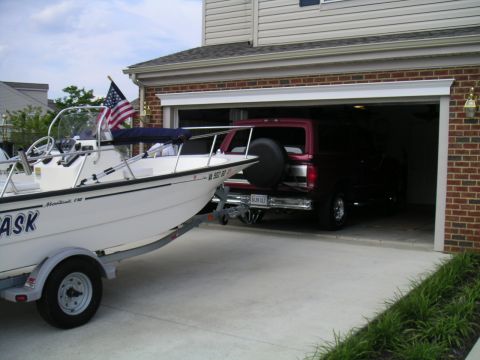 1994 Ford Bronco - The bronco with the Whaler