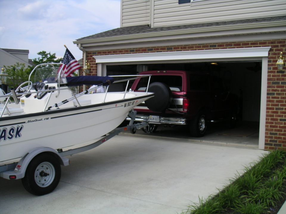 The bronco with the Whaler