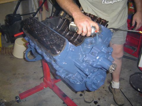 1989 Ford Bronco - Todd rebuilding the 351