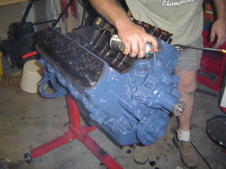 Todd rebuilding the 351