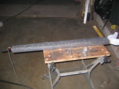 1978 Ford Bronco - 2nd piece tacked in place