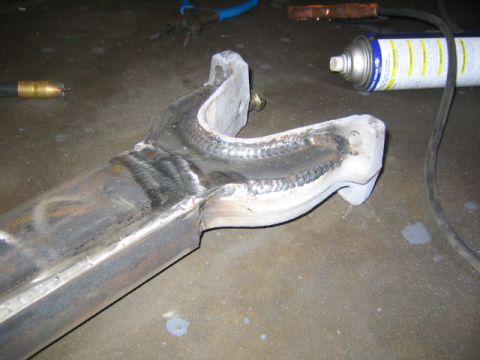 1978 Ford Bronco - 3rd piece goes on...mainly for looks and so the arm doesnt have a hole in it.