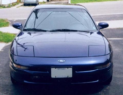 1995 Ford Taurus - Boysenberry Blue with black interior