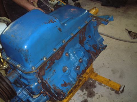 1967 Ford Galaxie - Degreasing complete.
