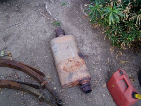 1985 Ford Bronco - 3" big Block monster size muffler