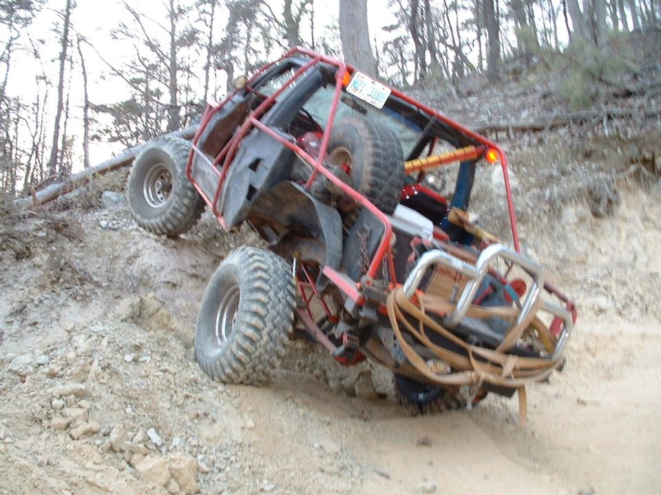 Rear shot of John's truck
