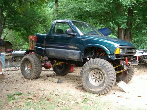 1985 Ford Bronco - John's new truck, in work